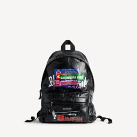 Men’s explorer backpack in black/multicolor