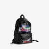 Men’s explorer backpack in black/multicolor Men’s explorer backpack in black/multicolor