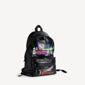 Men’s explorer backpack in black/multicolor