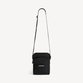 Men’s explorer crossbody pouch in black