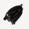 Men’s explorer double pouch messenger bag in black Men’s explorer double pouch messenger bag in black