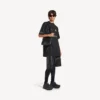 Men’s explorer double pouch messenger bag in black Men’s explorer double pouch messenger bag in black