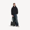 Men’s explorer hobo messenger bag in black Men’s explorer hobo messenger bag in black