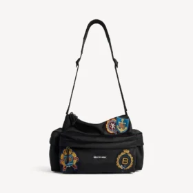 Men’s explorer multipocket weekender small in black/multicolor