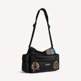Men’s explorer multipocket weekender small in black/multicolor