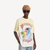 Men’s extreme tie dye medium fit t-shirt in white