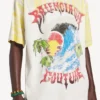 Men’s extreme tie dye medium fit t-shirt in white