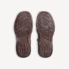 Men’s hamptons suede sneaker in dark brown/grey
