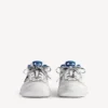 Men’s hamptons worn-out sneaker in white/dark blue/grey Men’s hamptons worn-out sneaker in white/dark blue/grey