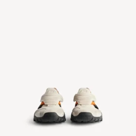 Men’s hike sandal sneaker in grey/beige/orange/black