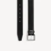 Men’s hourglass belt in black