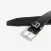 Men’s hourglass belt in black
