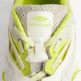 Men’s jet sneaker in eggshell/lime
