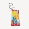 Men’s keychain/charm snack pouch in red Men’s keychain/charm snack pouch in red