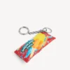 Men’s keychain/charm snack pouch in red Men’s keychain/charm snack pouch in red
