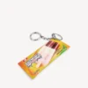 Men’s keychain/charm snack pouch in yellow Men’s keychain/charm snack pouch in yellow