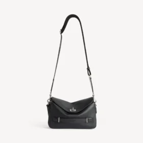 Men’s le 7 cube messenger bag small in black