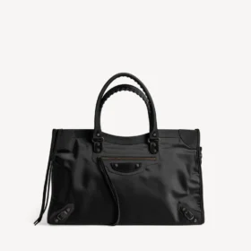 Men’s le city bag large in black