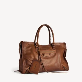 Men’s le city bag large in caramel
