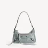 Men’s le city moto bag small in blue grey Men’s le city moto bag small in blue grey