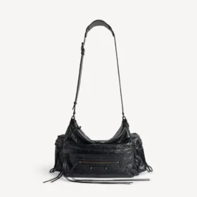 Men’s le city multipocket crossbody bag medium in black