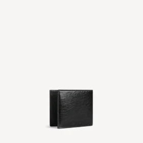 Men’s le city square folded wallet in black
