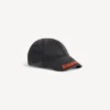 Men’s logo cap in black