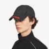 Men’s logo cap in black