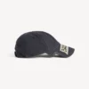 Men’s masking tape cap in faded black Men’s masking tape cap in faded black