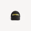 Men’s messy spray cap in black Men’s messy spray cap in black