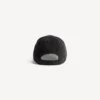 Men’s messy spray cap in black Men’s messy spray cap in black