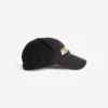 Men’s messy spray cap in black Men’s messy spray cap in black