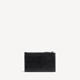 Men’s monaco long coin and card holder in black