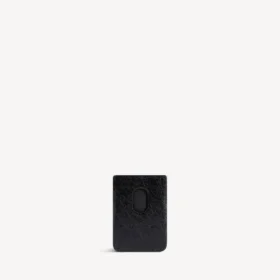 Men’s monaco magnet card holder in black