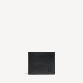 Men’s monaco square folded wallet in black