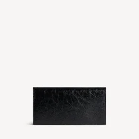 Men’s monaco vertical long wallet in black