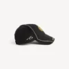 Men’s naval crest cap in black