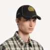 Men’s naval crest cap in black