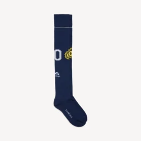 Men’s naval crest long socks in navy