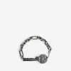 Men’s neverlost bracelet in antique silver