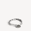 Men’s neverlost bracelet in antique silver