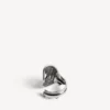 Men’s neverlost ring in antique silver