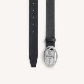 Men’s oval bb belt in black