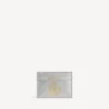 Men’s passport card holder in silver