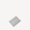 Men’s passport card holder in silver