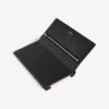 Men’s passport long wallet 1 ticket in balenciaga grey