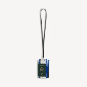 Men’s passport phone holder in passport green Men’s passport phone holder in passport green