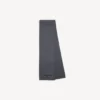 Men’s patch scarf in grey