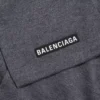 Men’s patch scarf in grey
