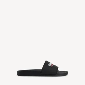 Men’s pool slide sandal in black